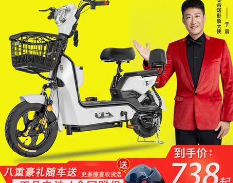思帝诺 电动自行车 只限同城自提轻微使用痕...