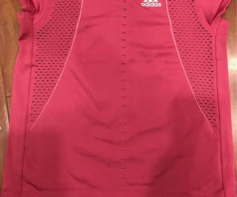 阿迪达斯 adidas 女款 网球上衣 网...