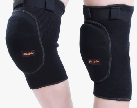 跳舞护膝运动滑轮护具舞蹈排球专用跪地防撞海...