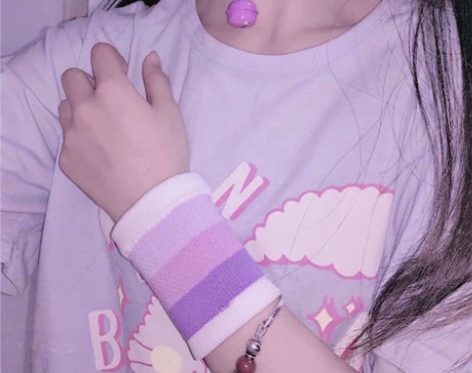 夏秋季运动护腕女ins潮手腕高颜值羽毛球吸...