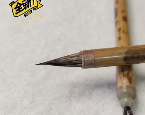 纯紫豪兔毫毛笔，笔头选用上等紫毫，零尼龙。...