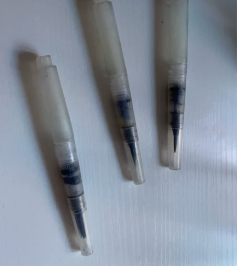 日本樱花自来水笔套装初学者软头大容量储水毛...