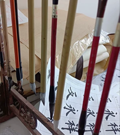 全新 毛笔批发 白云毛笔 狼毫毛笔 兼毫毛...