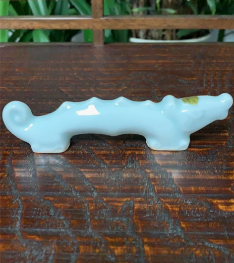 清水烧龙笔架 日本回流 长15