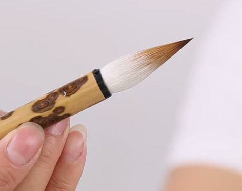 毛笔纯动物毛无尼龙狼羊兼毫七狼三羊中楷大中...