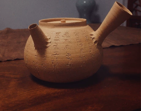 侧把壶砂銚江雄伟急须 江雄伟大师全手工制作...