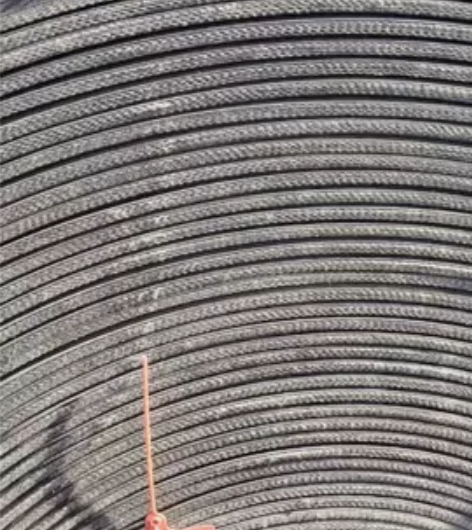 旧输送皮带尼龙帆布平板橡胶运输带胶皮传送带...