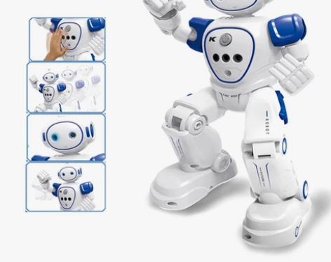 全新JJRC遥控智能编程机器人手势感应跳舞...