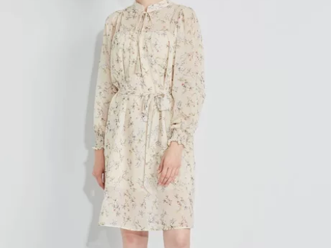 Z11 z11女装2019春季中长款喇叭袖...