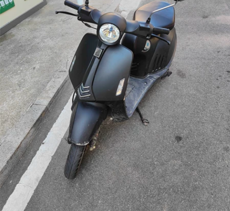 坤豪小踏板125小踏板, 一共700多公里...