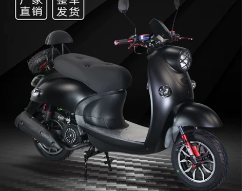 小龟摩托车125CC燃油踏板助力车男女款代...