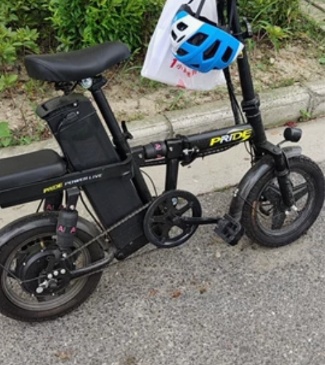 普莱德电动折叠车，网上购买有发票有合格证 ...