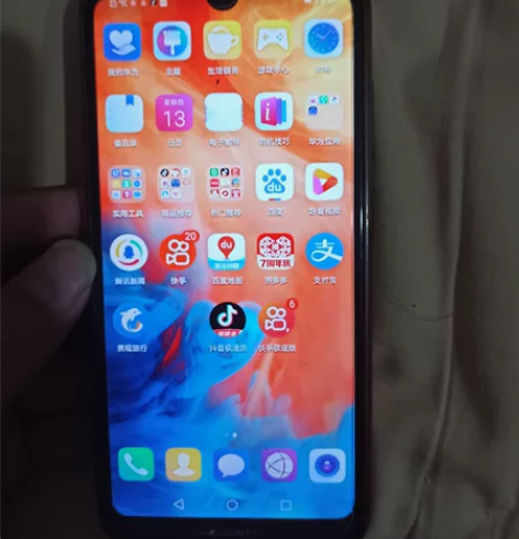 华为 畅享9 3+32 学生机 无烧屏,...