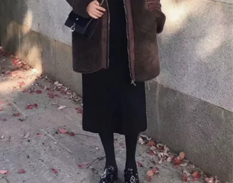 SOOLX黎 自制不开叉 秋冬百搭高腰针织...