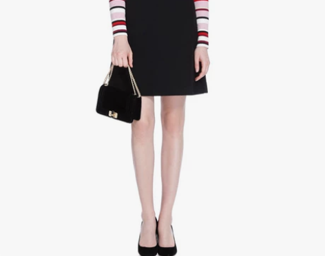 两件包邮ochirly欧时力新女装高腰纯色...