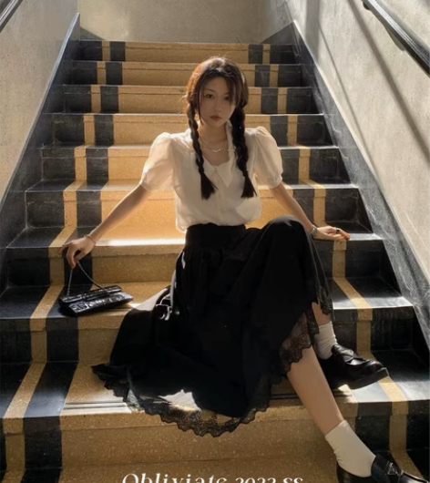 一忘皆空/“奇妙华尔兹”腰封式蕾丝蓬蓬蛋糕...