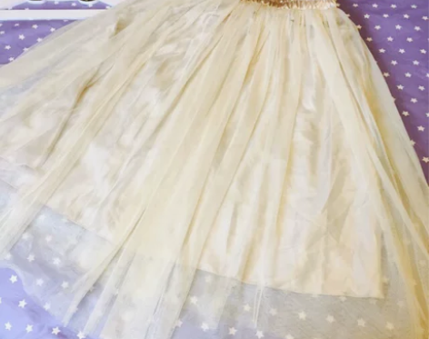 全新公主型蕾丝半身裙蛋糕裙黑色白色不知道为...