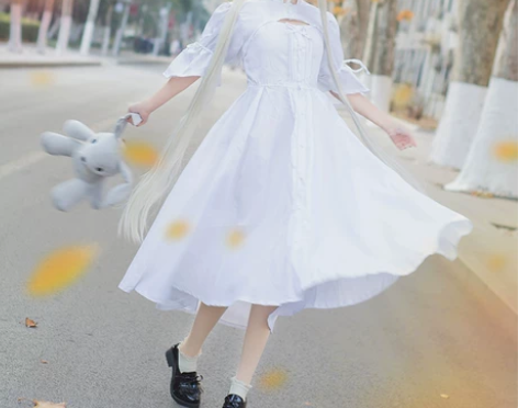 猫老师春日野穹洋装制服全套缘之空cospl...