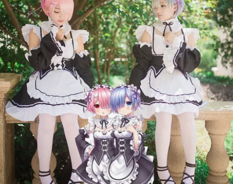 猫老师拉姆雷姆蕾姆COS服装全套从零开始的...