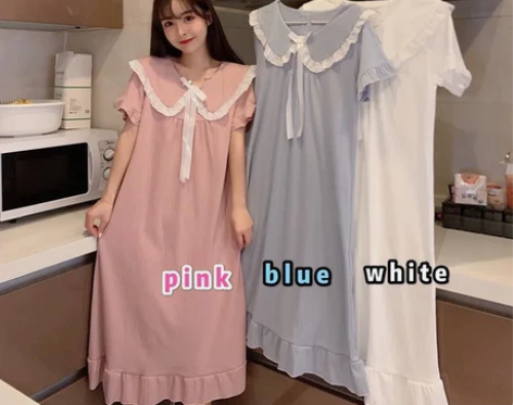 清仓啦！！！日系长款仙女睡裙ins夏季甜美...