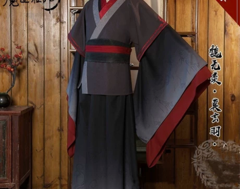 绝版悠窝窝家的 夷陵老祖S/L码，所以外衣...