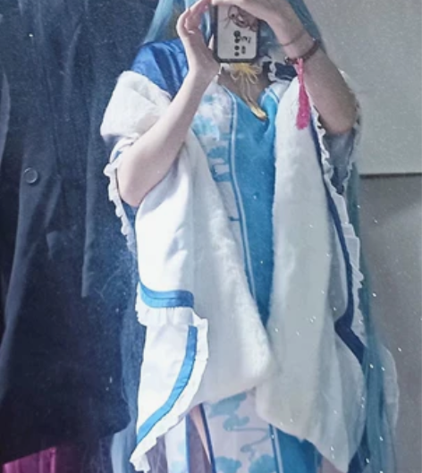 【出/换】miku 漆皮公式 青花瓷旗袍 ...