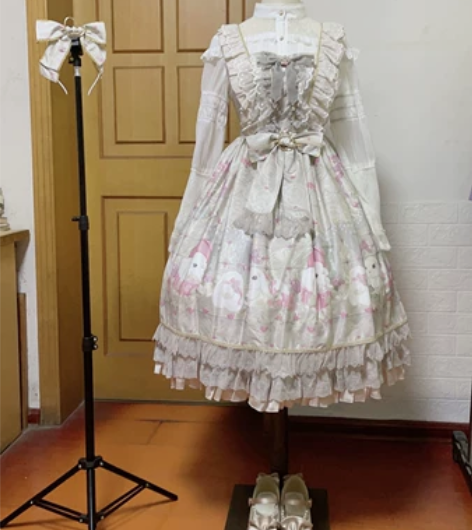 Jolly原创设计珠宝兔灰金色M码国牌Lo...