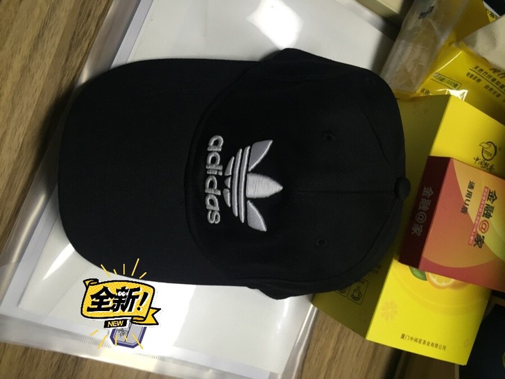 阿迪达斯男女帽子adidas阿迪三叶草中性...