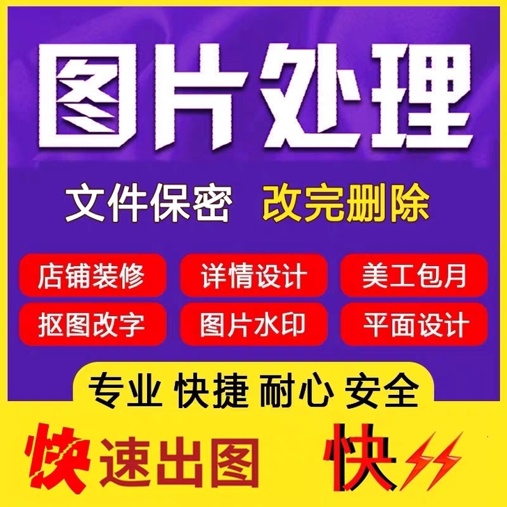 P图 改数字 去水印 改尺寸等 图片处理...
