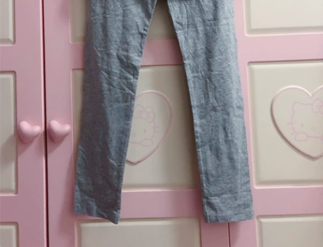全新笛莎女童120~160裙式打底裤长裤休...