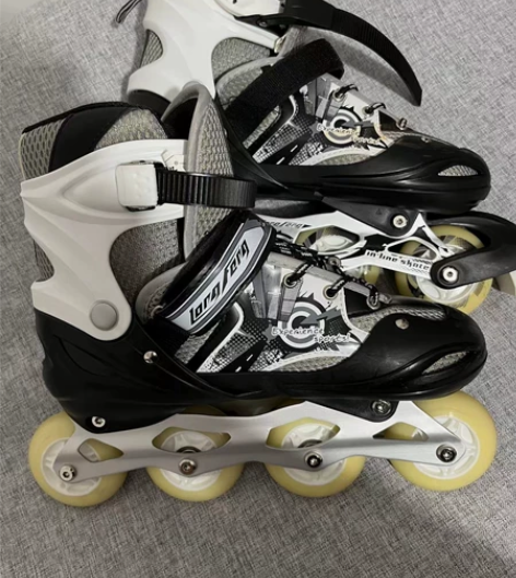 成人溜冰鞋旱冰鞋直排轮滑初学者溜冰鞋，八轮...