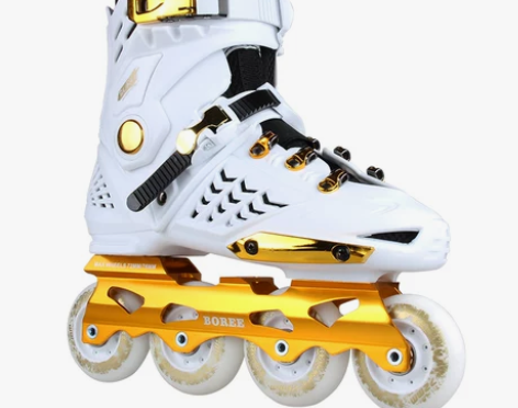 溜冰鞋成人大学生轮滑鞋男女直排轮新手花式平...