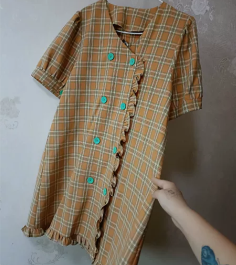 2022夏季新款彩色双排扣配腰带港风 百搭...