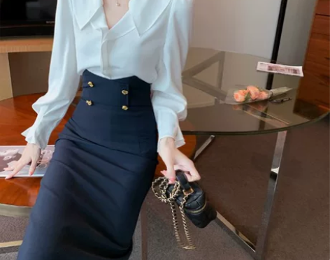 御姐轻熟风套装裙春装2022年新款气质女神...