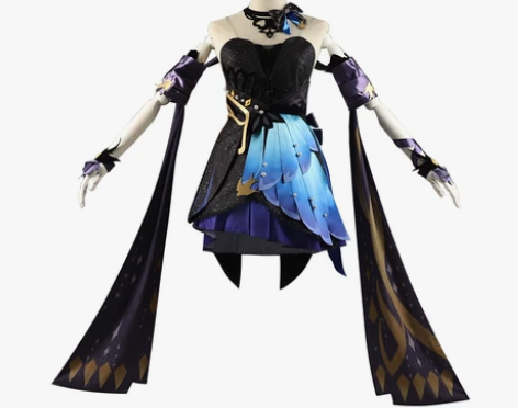 【次元依】现货原神cos服刻晴新皮霓裾翩跹...