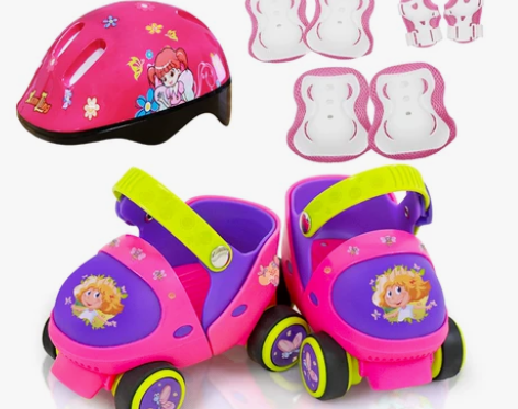 女童溜冰鞋儿童初学者全套装轮滑鞋冰鞋男童旱...