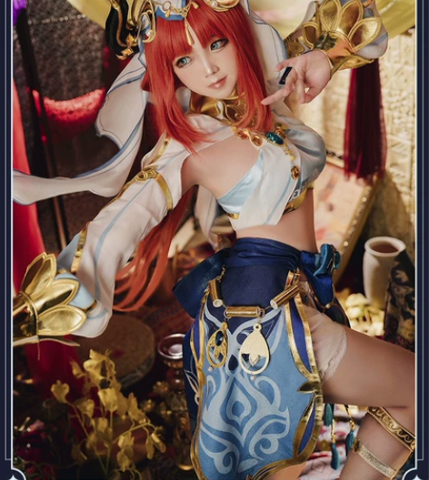 【寒假】原神妮露cos大全套须弥次元依 m...