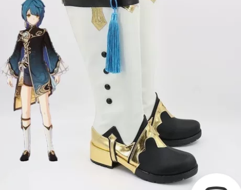 全新包邮  原神 达达利亚cos鞋  原神...