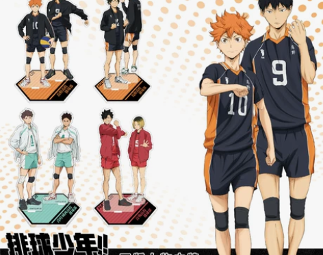 亚克力及川彻，岩泉一款摆件 排球少年