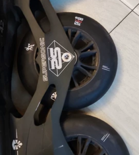 飞鹰轮滑鞋F110大三轮速桩速滑训练休闲刷...