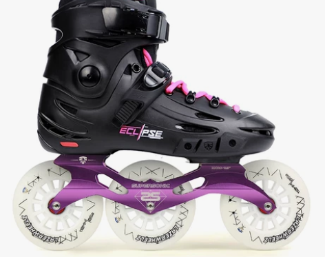 飞鹰轮滑鞋F110大三轮速桩速滑训练休闲刷...