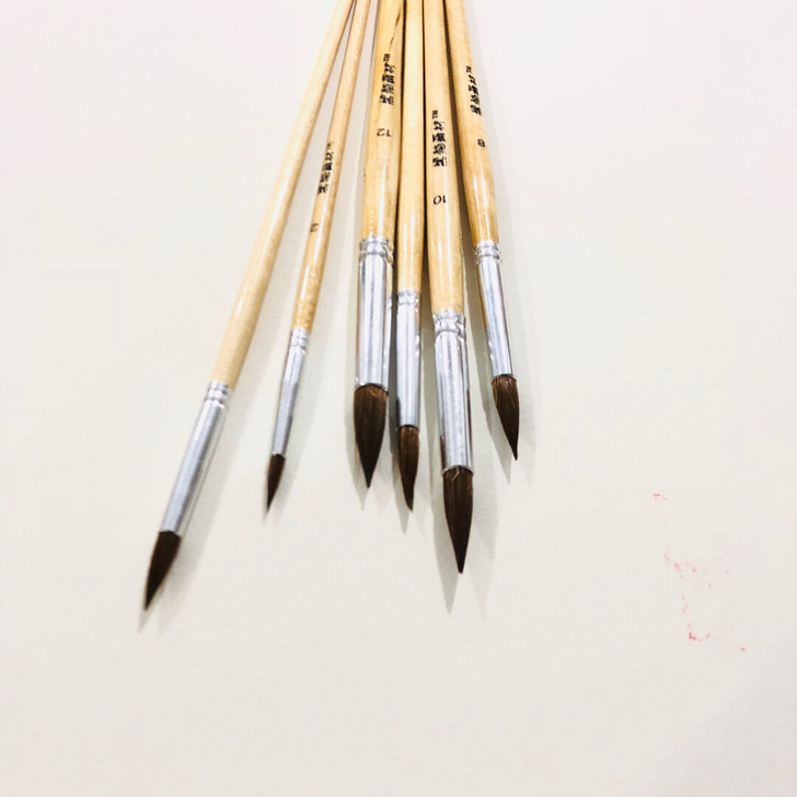 新手入坑水彩毛笔套装，狼嚎笔！水彩毛笔，勾...