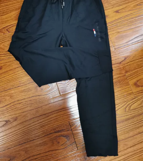 男士休闲裤，黑色松紧带，175尺码，面料很...