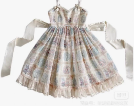 【出】瑞本兔原版黄色m码jsk+胸前蝴蝶结...