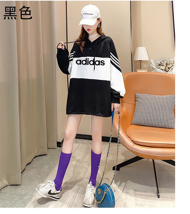 Adidas/阿迪达斯海外版休闲拼接撞色情...