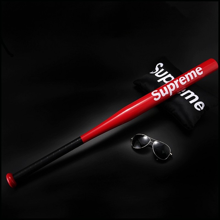 潮牌合金加厚车载棒球棍棒球杆汽车车用防身棒...