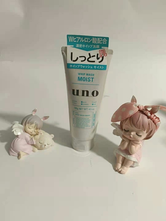 日本资生堂uno洗面奶吾诺去黑头螨虫男士专...