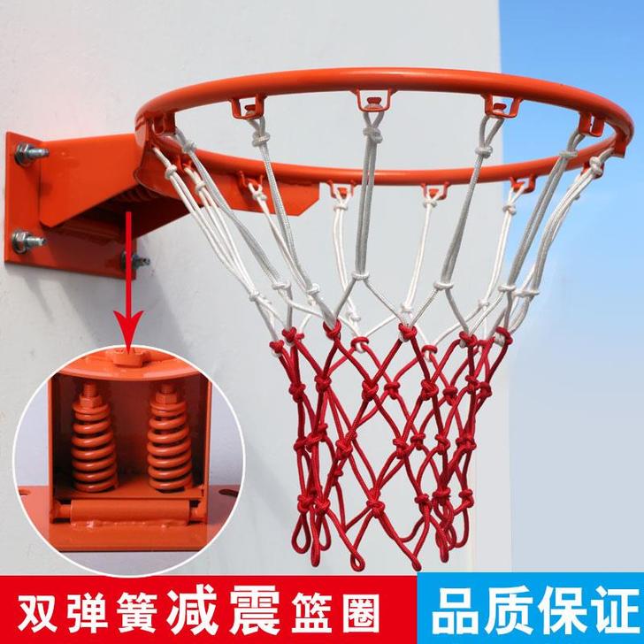 户外篮球圈室外标准篮球框挂式篮球架篮框成人...