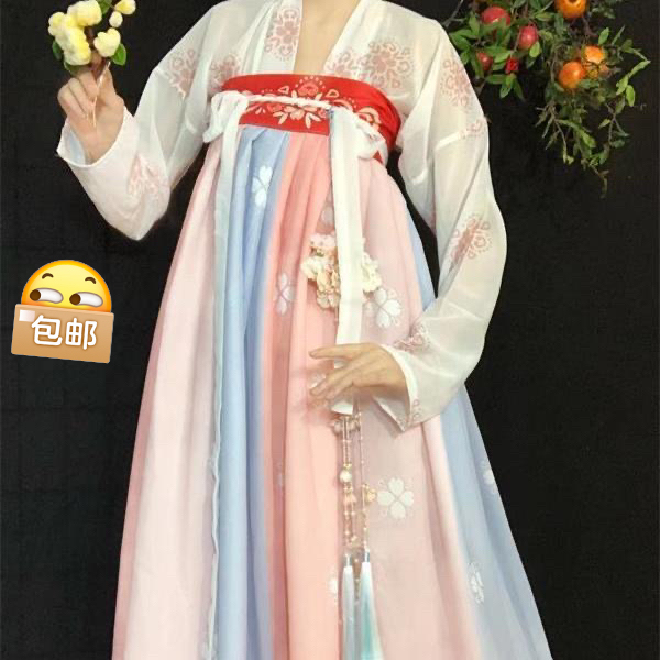 花辞忆原创汉服女【锦夏】唐制复原汉服女一片...