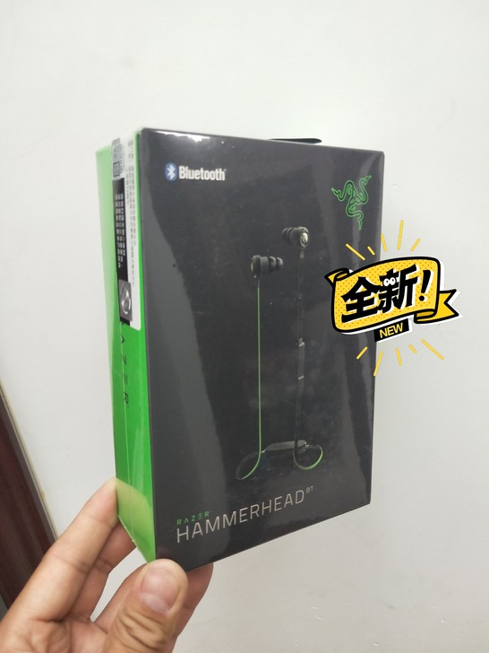 雷蛇战锤狂鲨bt无线蓝牙耳机国行正品全新未...